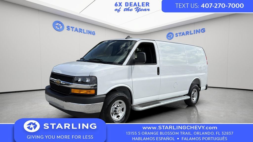 Used 2025 Chevrolet Express 2500 w/ Driver Convenience Package RWD image 1