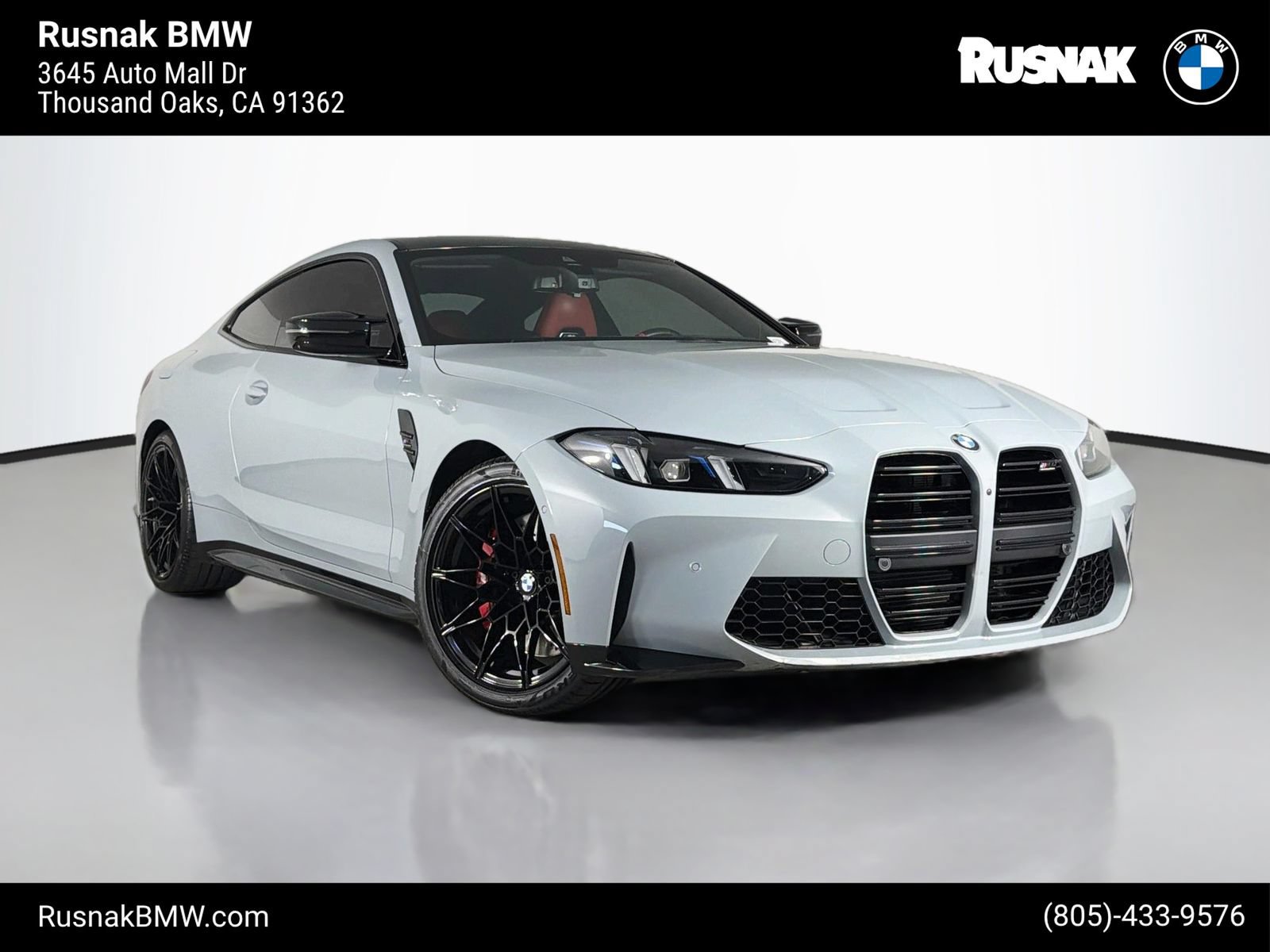Certified 2025 BMW M4 Competition w/ Executive Package RWD image 1