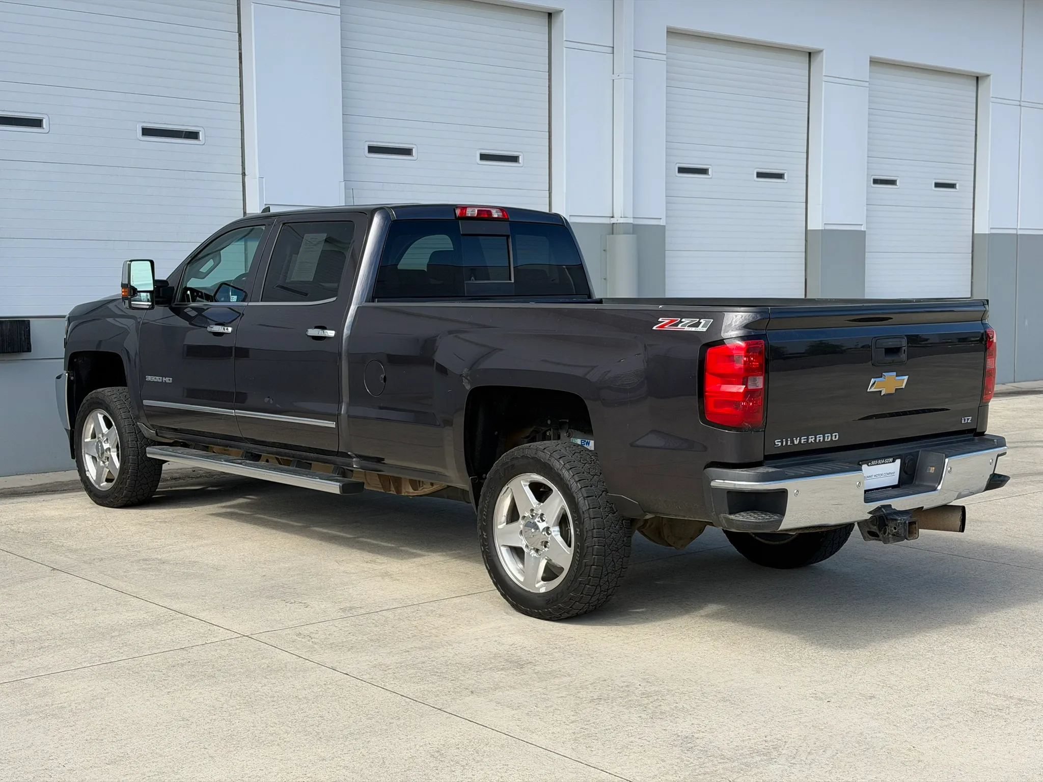 Used 2015 Chevrolet Silverado 3500 LTZ w/ Duramax Plus Package AWD/4WD image 3