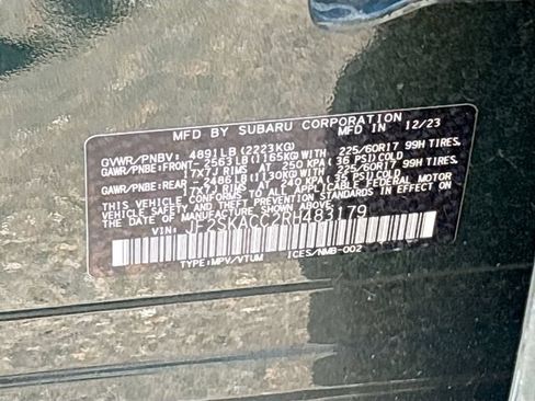 Certified 2024 Subaru Forester Premium AWD/4WD image 35