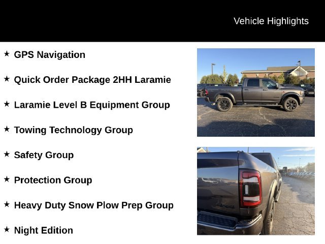 Used 2024 RAM 3500 Laramie w/ Night Edition AWD/4WD image 4