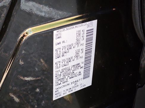 Certified 2024 Nissan Murano SV w/ SV Midnight Edition Package image 26