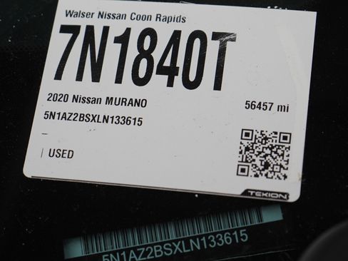 Used 2020 Nissan Murano SV AWD/4WD image 29