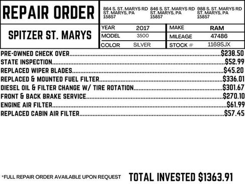 Used 2017 RAM 3500 Tradesman w/ Chrome Appearance Group image 6