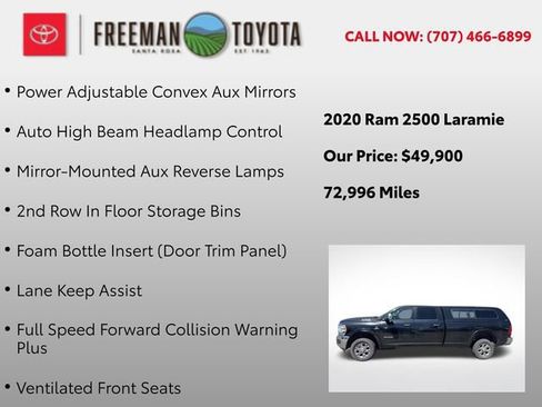Used 2020 RAM 2500 Laramie AWD/4WD image 13