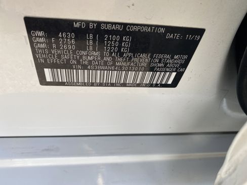 Used 2020 Subaru Legacy Limited w/ Popular Package #2 image 27