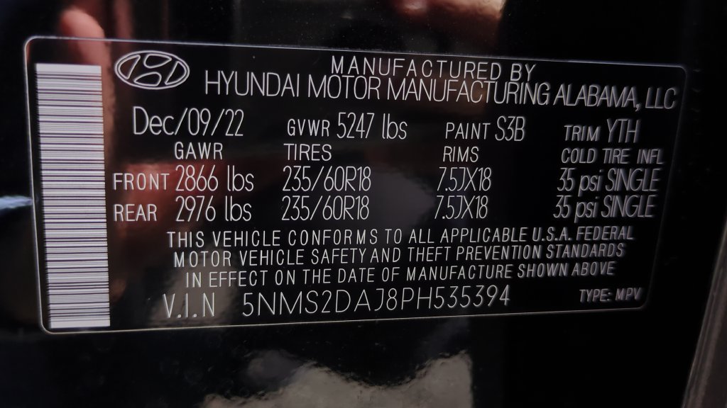 Certified 2023 Hyundai Santa Fe SEL w/ Cargo Package AWD/4WD image 28