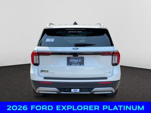 New 2026 Ford Explorer Platinum w/ LUX Leather Package AWD/4WD image 4