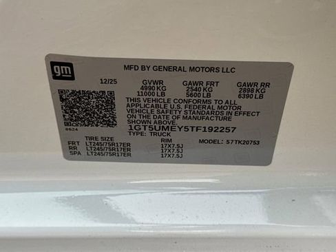 New 2026 GMC Sierra 2500 SLE w/ SLE Value Package; image 33