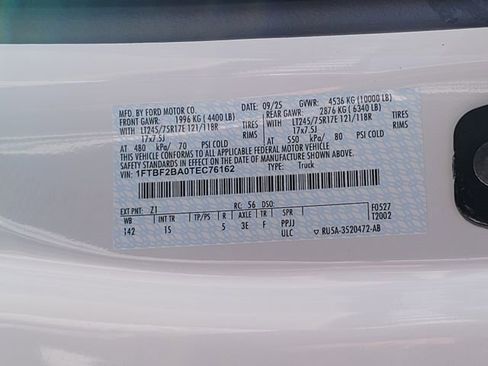New 2026 Ford F250 XL image 12