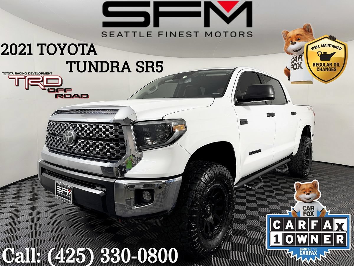Used 2021 Toyota Tundra SR5 w/ TRD Off-Road Package AWD/4WD image 1