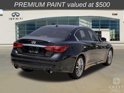 Used 2018 INFINITI Q50 Luxe w/ Essential Package (3.0T Luxe) RWD image 3