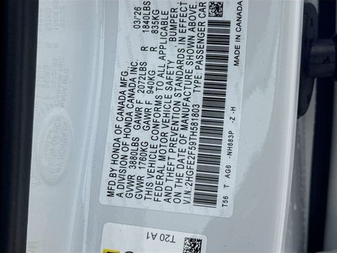 New 2026 Honda Civic Sport image 38