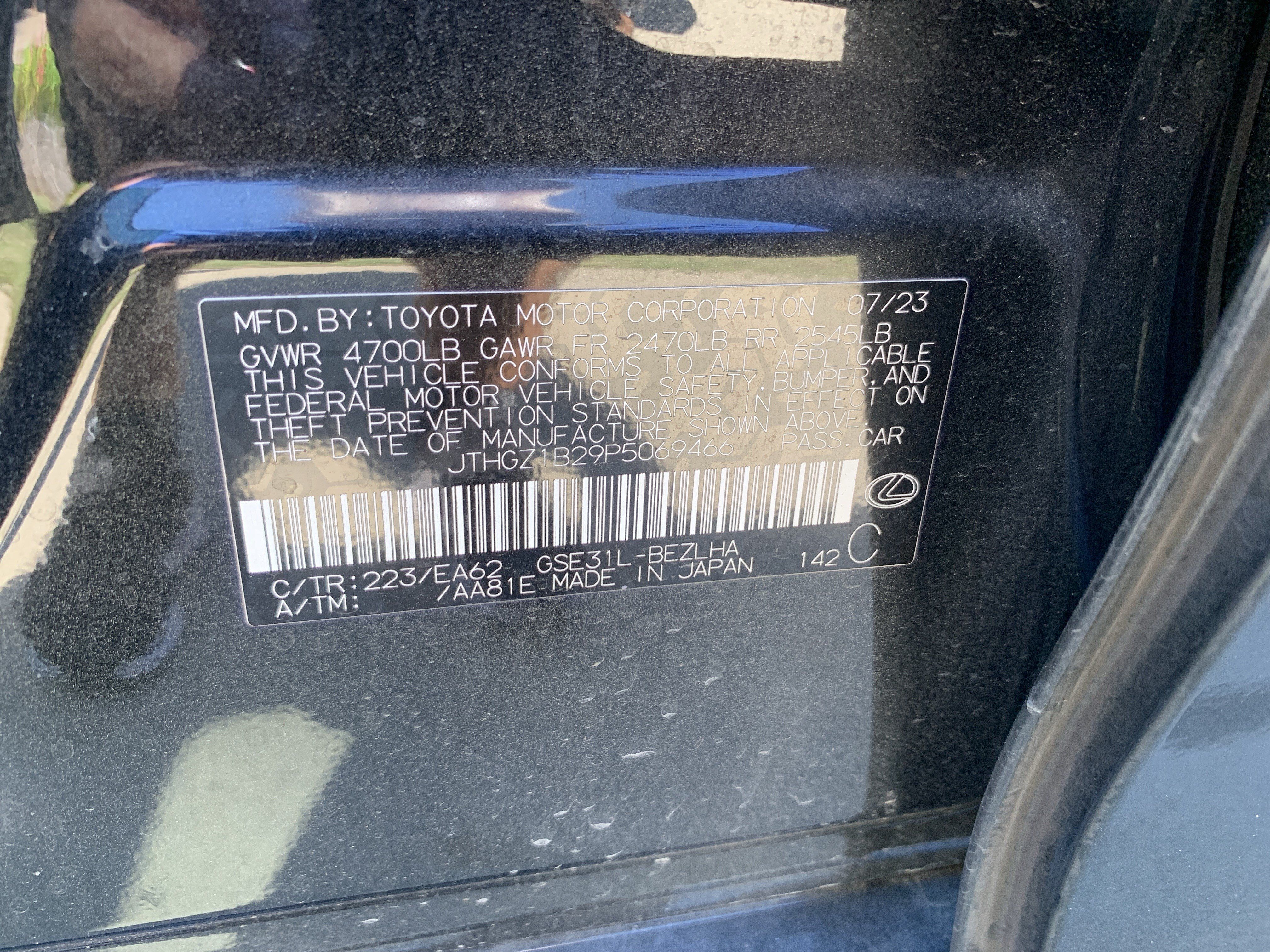 Used 2023 Lexus IS 350 F Sport w/ Navigation Package RWD image 36