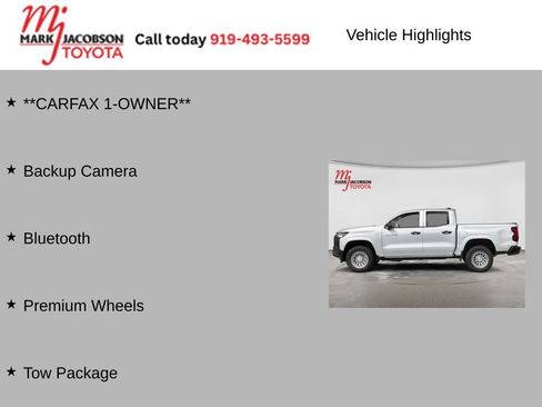 Used 2025 Chevrolet Colorado W/T w/ WT Convenience Package II RWD image 6
