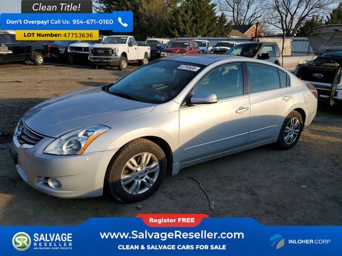 Used 2012 Nissan Altima 2.5 SL w/ 2.5SL Pkg image 1
