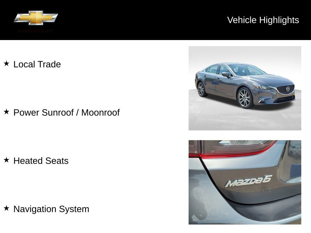 Used 2017 MAZDA MAZDA6 Grand Touring FWD image 16