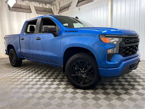 Certified 2023 Chevrolet Silverado 1500 Custom w/ 2.7L Blackout Package AWD/4WD image 42