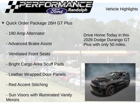Used 2026 Dodge Durango GT AWD/4WD image 8