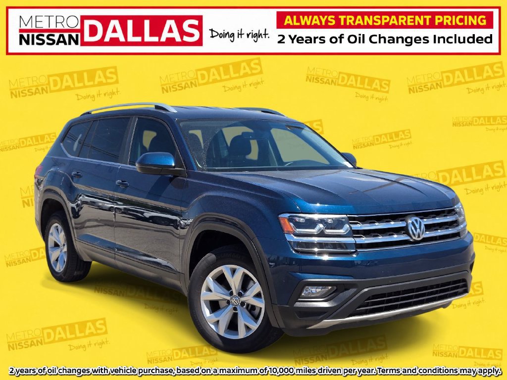Used 2019 Volkswagen Atlas SE w/ Towing Package FWD image 1