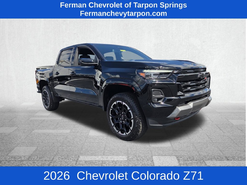 New 2026 Chevrolet Colorado Z71 w/ Technology Package AWD/4WD image 1