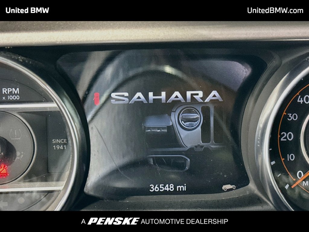 Used 2021 Jeep Wrangler Unlimited Sahara AWD/4WD image 14