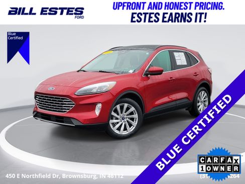 Certified 2022 Ford Escape Titanium w/ Titanium Elite Package image 1