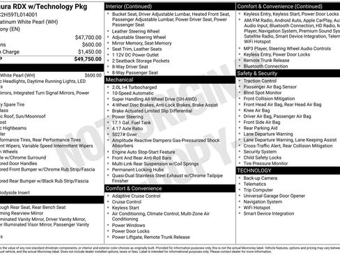 New 2026 Acura RDX w/ Technology Package image 4