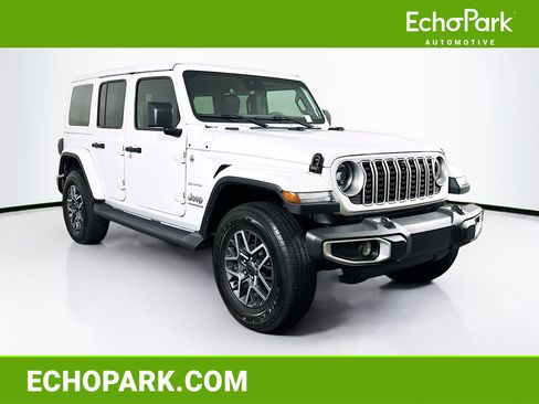 Used 2024 Jeep Wrangler Sahara w/ Technology Group image 1