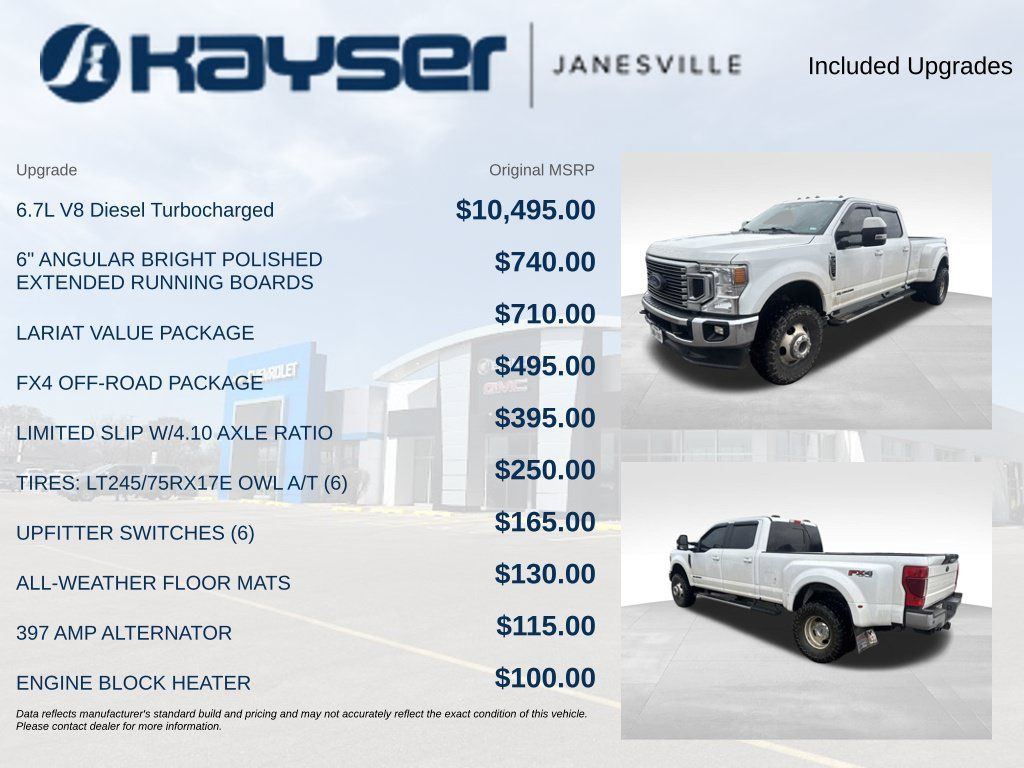 Used 2022 Ford F350 Lariat w/ Lariat Value Package AWD/4WD image 2