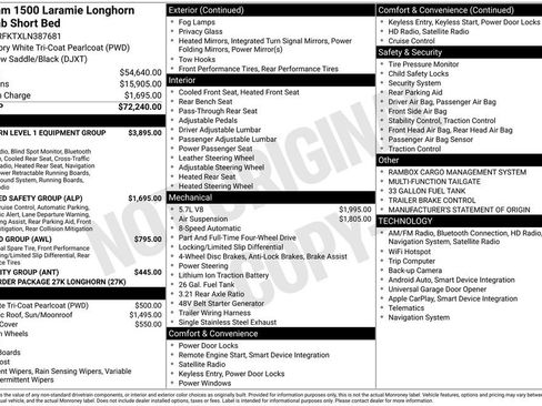 Used 2020 RAM 1500 Limited image 17