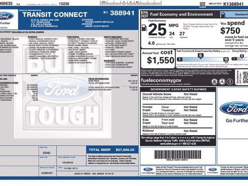 Used 2019 Ford Transit Connect XL FWD image 19