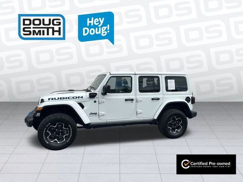 Used 2023 Jeep Wrangler Unlimited Rubicon 4xe w/ Cold Weather Group image 2
