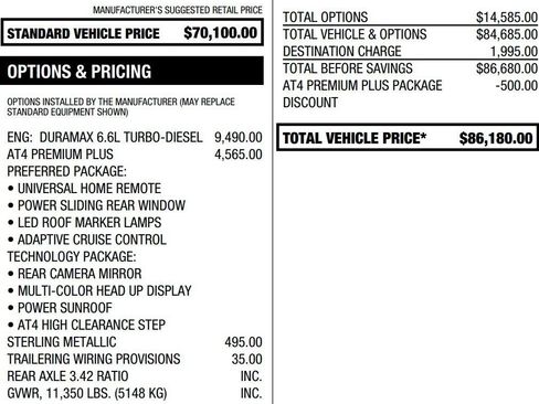 Certified 2024 GMC Sierra 2500 AT4 w/ AT4 Premium Plus Package AWD/4WD image 2