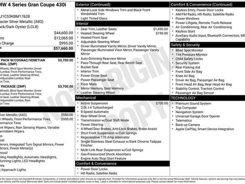 Used 2019 BMW 430i Gran Coupe w/ M Sport Package image 29