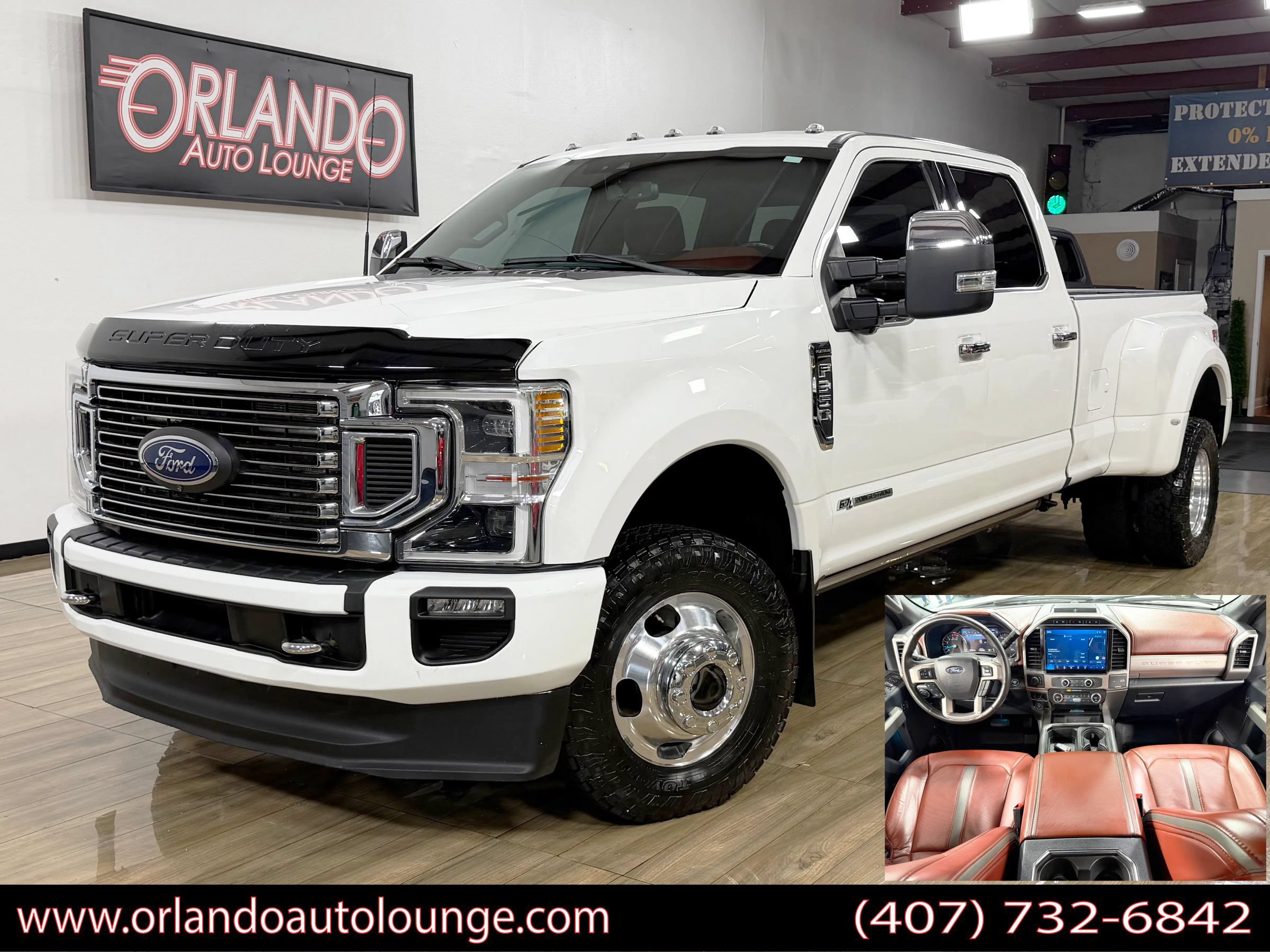 Used 2022 Ford F350 Platinum w/ FX4 Off-Road Package AWD/4WD image 1