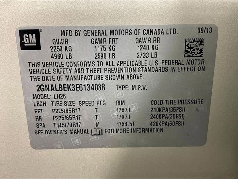 Used 2014 Chevrolet Equinox LT FWD image 19