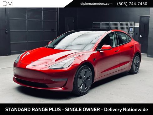 Used 2021 Tesla Model 3 Standard Range Plus RWD image 1