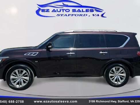 Used 2016 INFINITI QX80 4WD w/ Driver's Assistance Package image 8