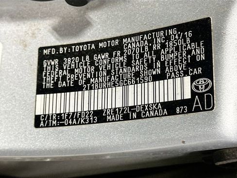 Used 2016 Toyota Corolla S FWD image 29
