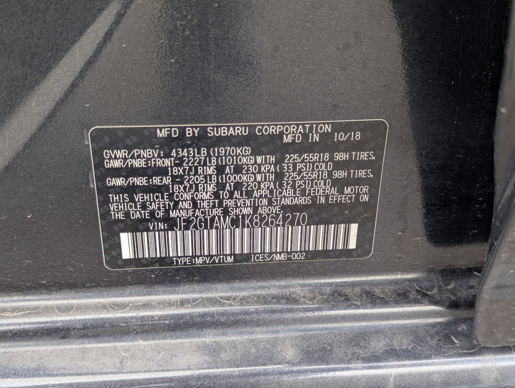 Used 2019 Subaru Crosstrek 2.0i Limited w/ Popular Package #4 AWD/4WD image 38