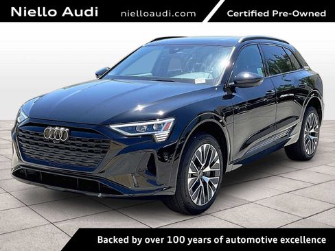 Certified 2024 Audi Q8 e-tron Premium Plus w/ Premium Plus Package AWD/4WD image 1