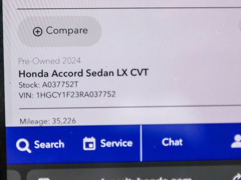 Used 2024 Honda Accord LX image 5