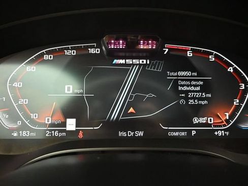 Used 2021 BMW M550i xDrive w/ Dynamic Handling Package AWD/4WD image 17