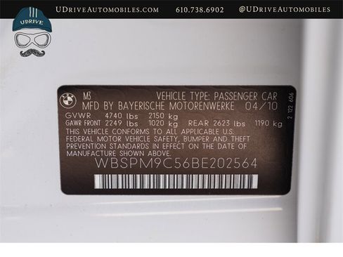 Used 2011 BMW M3 Sedan RWD image 68