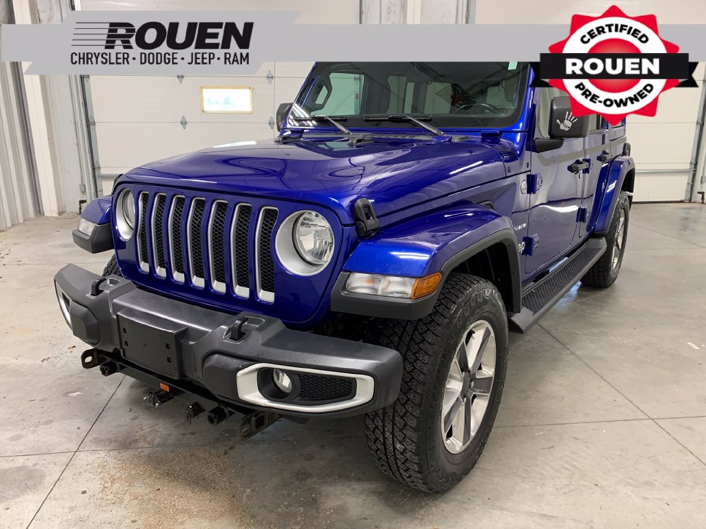 Used 2019 Jeep Wrangler Unlimited Sahara AWD/4WD 360° Tour