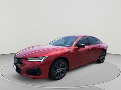 Certified 2021 Acura TLX w/ A-SPEC Pkg FWD image 1