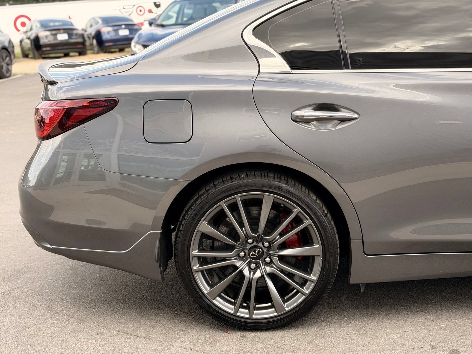 Used 2020 INFINITI Q50 Red Sport 400 w/ Cargo Package RWD image 19