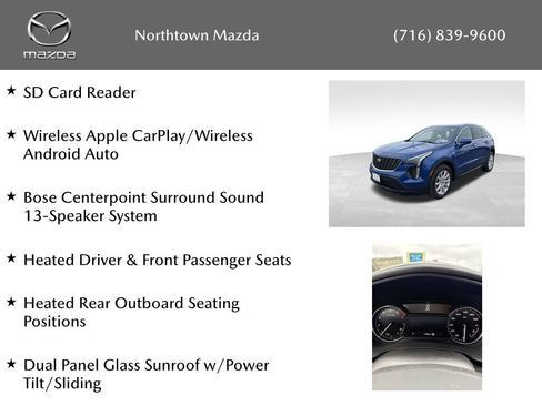 Used 2021 Cadillac XT4 Luxury w/ Cold Weather Package image 2