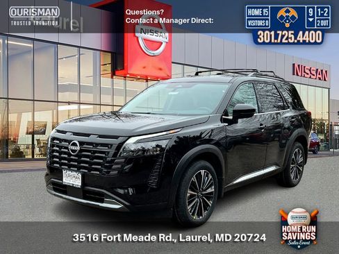 New 2026 Nissan Pathfinder Platinum w/ Cargo Package AWD/4WD image 2